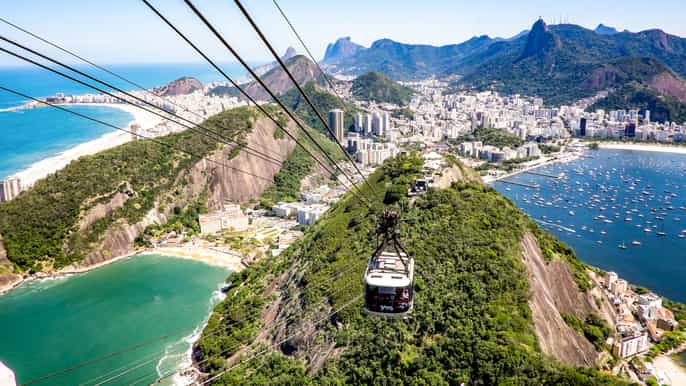 río acceso temprano al cristo redentor y pan de azúcar