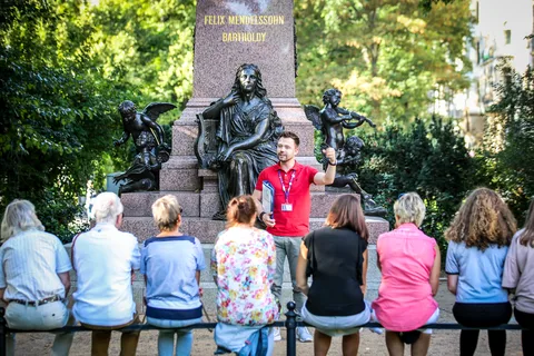 Combo Tour in Leipzig: Stadsrondleiding met gids & City Sightseeing