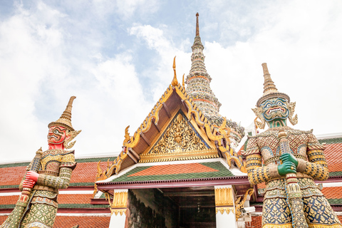 Tour a pie por los templos: Gran Palacio, Wat Pho y Wat ArunGran Palacio, Buda de Esmeralda, Wat Pho y Wat Arun