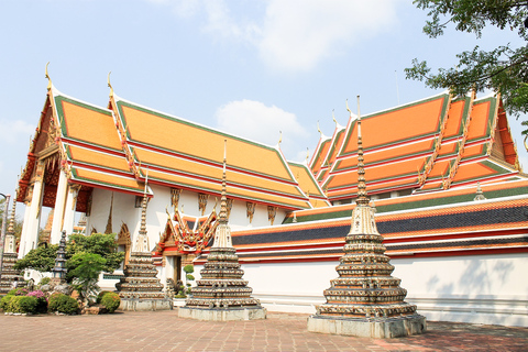 Bangkok: tour a piedi di attrazioni, tempio e mercato