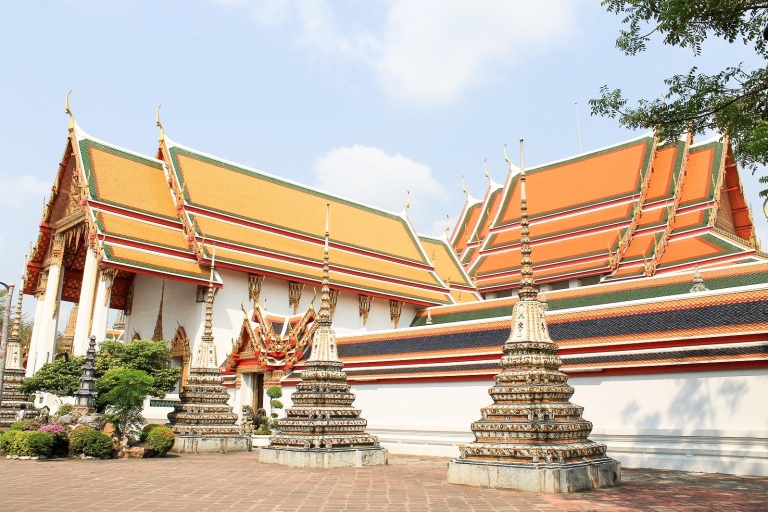 Tour a pie por los templos: Gran Palacio, Wat Pho y Wat ArunGran Palacio, Buda de Esmeralda, Wat Pho y Wat Arun
