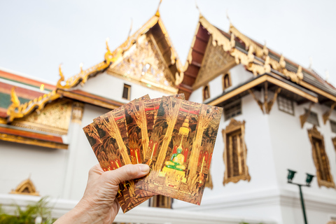 Bangkok : palais royal, Wat Pho et Wat Arun à piedPalais royal et temple du Bouddha d’émeraude