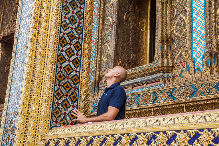 Bangkok: tour a piedi di attrazioni, tempio e mercato