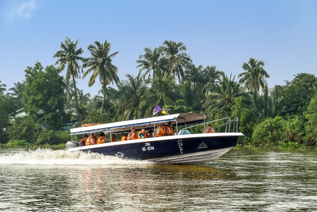 Visit From Ho Chi Minh Cu Chi Tunnels and VIP Speedboat Tour in Ho Chi Minh City