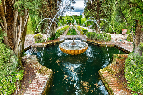 Visite guidée de 3 h de l'Alhambra et des jardins du GénéralifeVisite guidée de l'Alhambra et des jardins du Généralife