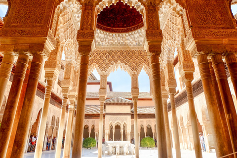 Granada: kleine rondleiding door Alhambra en Nasrid-paleizenGedeelde tour met kleine groepen