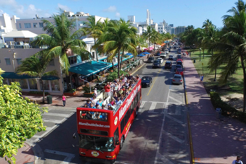 2-dniowy bilet na autobus piętrowy Miami Double Decker z możliwością wsiadania i wysiadaniaMiami: 2-dniowy bilet na autobus hop-on hop-off