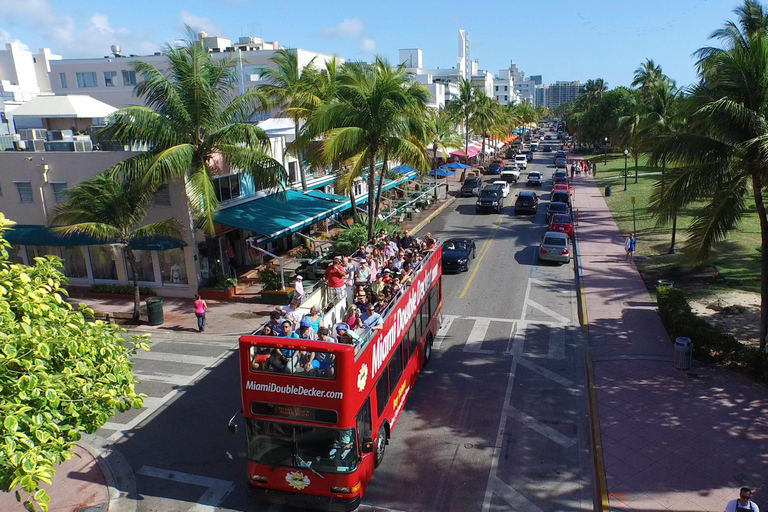 2-dniowy bilet na autobus piętrowy Miami Double Decker z możliwością wsiadania i wysiadaniaMiami: 2-dniowy bilet na autobus hop-on hop-off