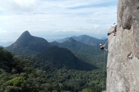 Río de Janeiro: senderismo y rappel en el bosque de TijucaTour compartido con punto de encuentro