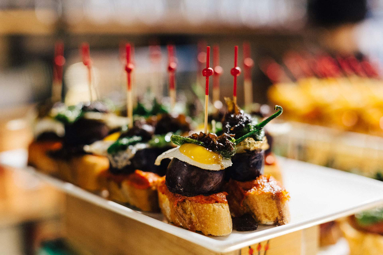 Hidden Barcelona Tapas Tour: Wine, Fun & Local Secrets Barcelona Non Touristic Tapas Tour all food n drink included