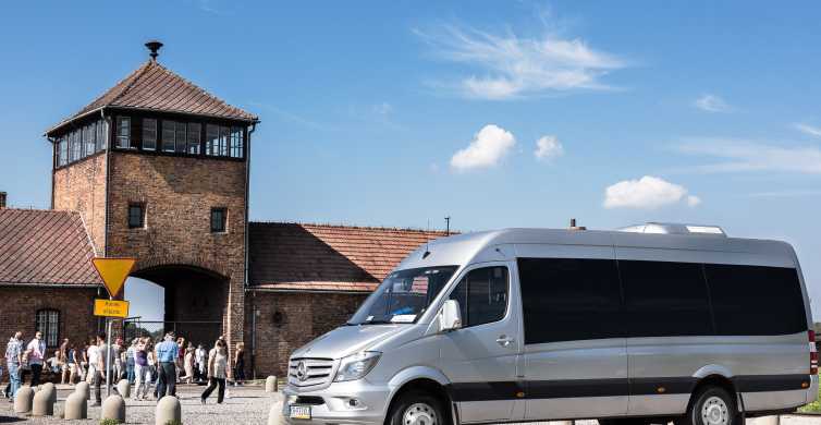 Auschwitz-Birkenau y mina de sal Wieliczka: tour y almuerzo