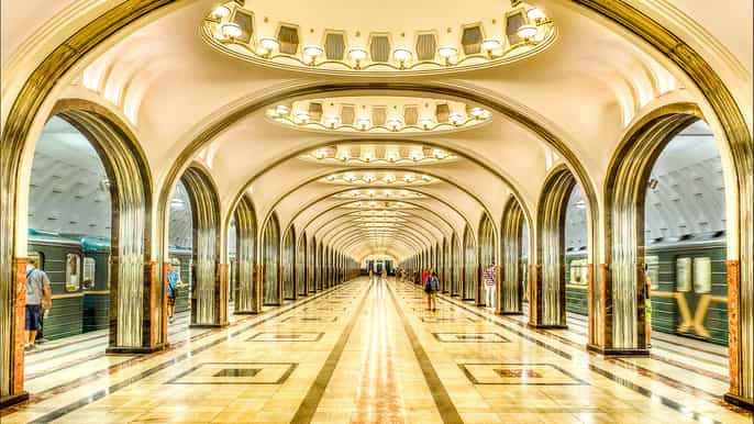 mosca tour della metropolitana