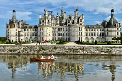 Chambord, Chenonceau, Da Vincis slott Liten grupp från Paris