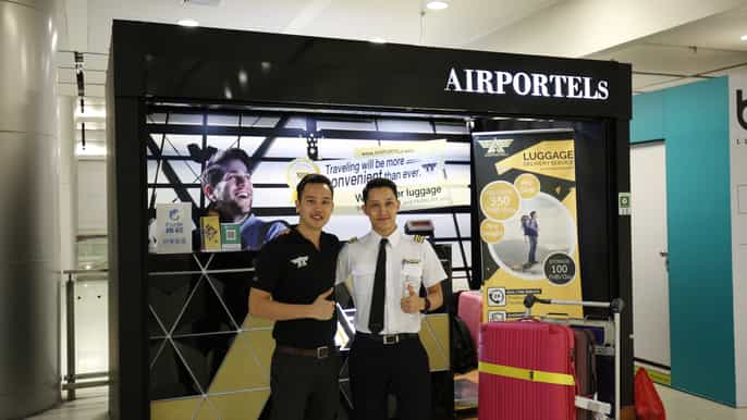 entrega de equipaje en bangkok aeropuerto hotel y centros comerciales