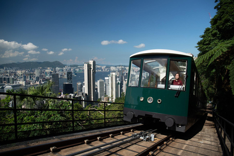 Hong Kong: Peak Tram y Sky Terrace 428 PassAbono con Tranvía de ida y vuelta