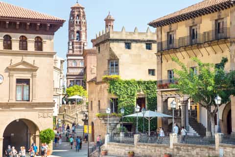 barcelona poble espanyol skiptheline ticket
