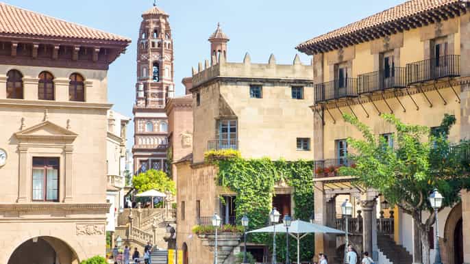 barcelona poble espanyol skiptheline ticket