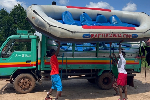 Excursión de 1 día en balsa por las aguas bravas de Uganda desde Entebbe/Kampala