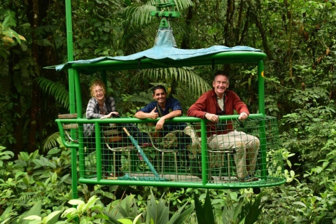 Rainforest Adventures Costa Rica Atlántico 6 en 1 TourTour Solo con Punto de Encuentro
