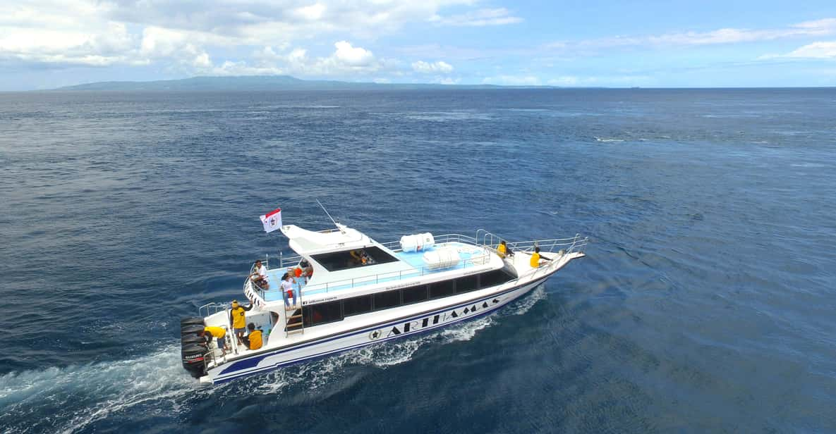 Bali to Nusa Lembongan Island: Fast Boat Transfer | GetYourGuide