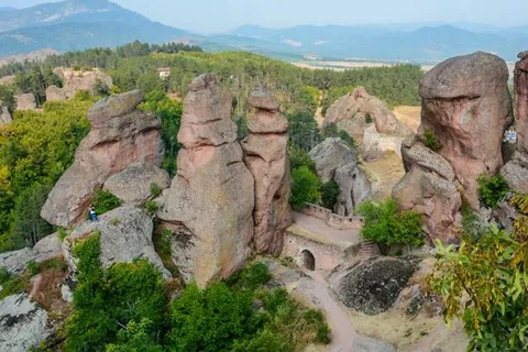 Belogradchik Felsen und Festung von Sofia aus