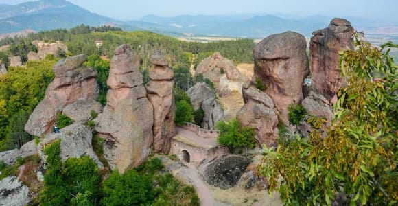Belogradchik Felsen und Festung von Sofia aus