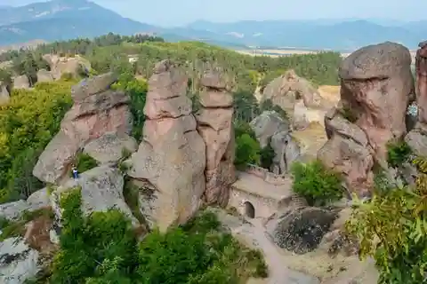 Skały i twierdza Belogradchik z Sofii