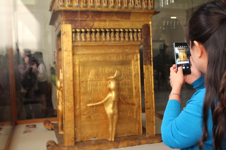 Caïro: ticket en transfer Egyptisch Museum van OudhedenTour vanuit Caïro