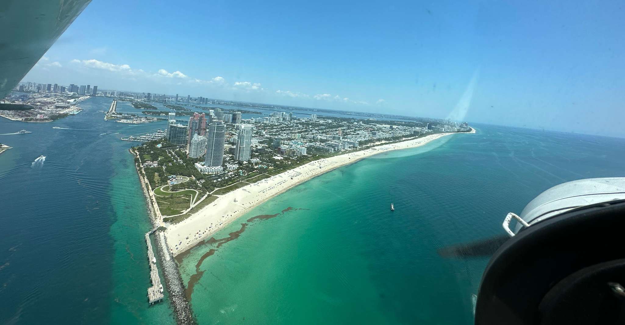 Miami Beach: South Beach Private Airplane Tour with Drinks photo 19