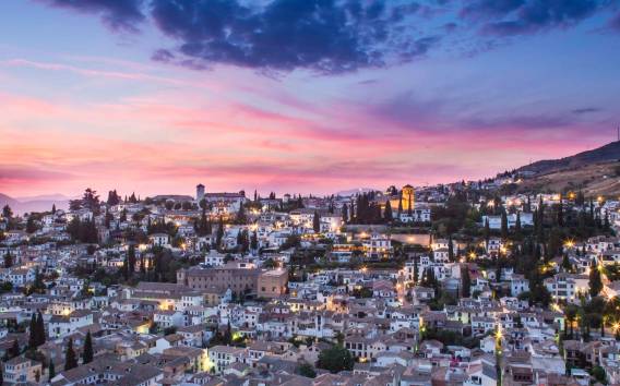 Granada: 2,5 Stunden Albaicin und Sacromonte Nacht Tour