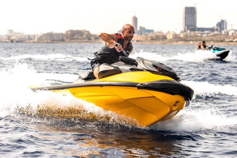 From St. Julian's: Jet Ski Safari to the North of Malta