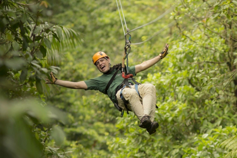 San Jose: Rainforest Costa Rica Atlantic Zip Line TourAlleen rondleiding