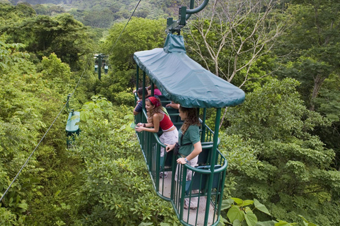 Playa de Jaco: Teleférico del Pacífico en Rainforest AdventuresPlaya de Jaco: teleférico en Rainforest Adventures