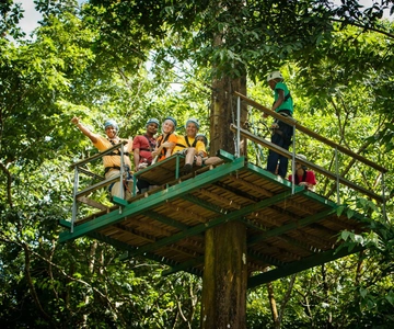 St Lucia Ultimate 3 Package: Aerial Tram Zip Line & Hiking
