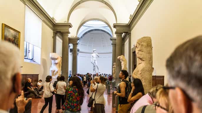 accademia gallery reserved entrance and guided tour