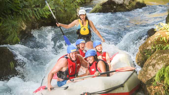 rivière cetina rafting avec transfert depuis split