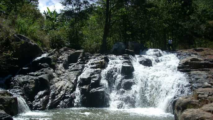 bogota visit the nature waterfall of la chorrera