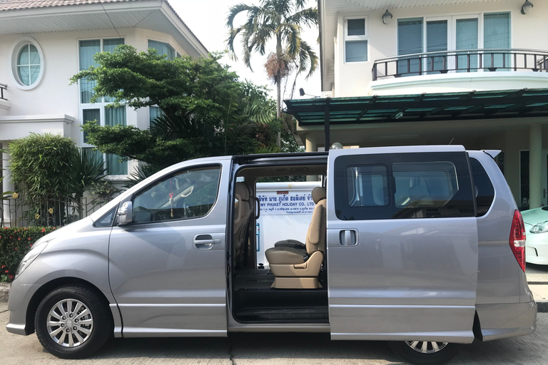 Phuket: Private Car or Minibus Rental with Driver 6-Hour Rental