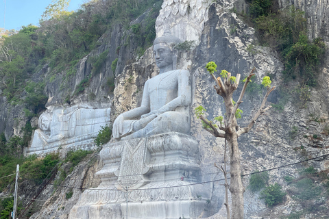 Battambang: Bambutåg och fladdermusgrotta från Siem Reap