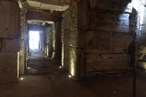 Rom: Kolosseum Untergeschoss, Arena und Forum-TourTour auf Französisch - Untergrund und Arena
