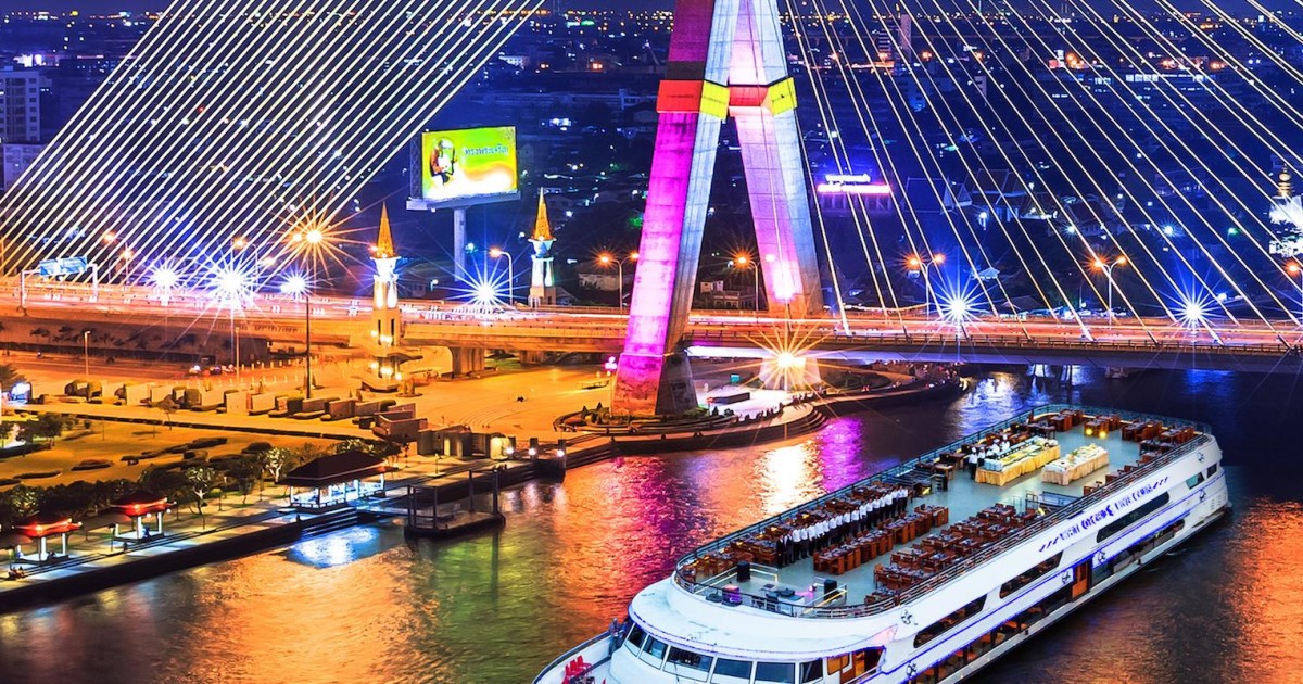 Bangkok: 2-Hour Dinner & Shows on White Orchid River Cruise | GetYourGuide