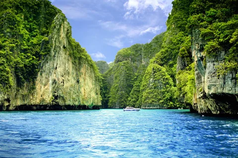 Krabi : Les îles Phi Phi : journée complète en bateau à moteur privé