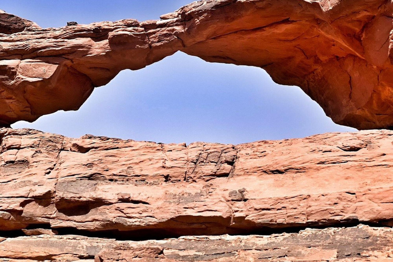 Jeeptour van een hele dag en traditionele lunch - Wadi Rum-woestijn