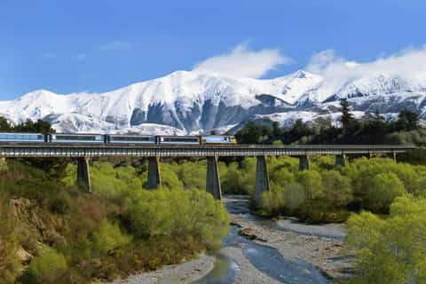 Arthur's Pass with TranzAlpine Train