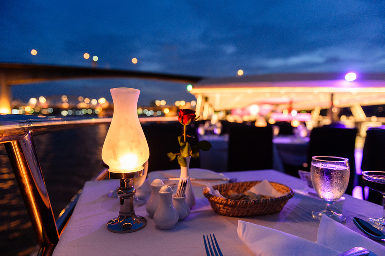 Bangkok: River Dinner Cruise on the Chao Phraya Princess Sunset Cruise with Buffet