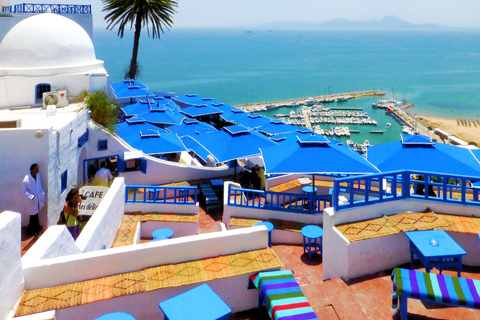 From Tunis: Sidi Bou Said Experience with Optional Stops