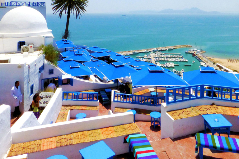 From Tunis: Sidi Bou Said Experience with Optional Stops