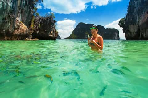 Krabi: Hong Islands Full-Day Private Speedboat Charter Tour