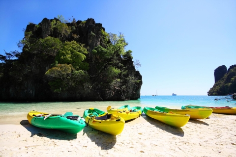 Krabi: excursion d'une journée en charter privé avec hors-bord dans les îles Hong