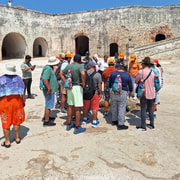 Cartagena:city Tour Bay,walk Through The City With Entrance 